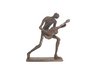 Guitar Playr Crouchng Cast Bronze